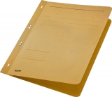 Dosar cu capse, 1/1, carton, 100% reciclat, certificare Blue Angel, A4, cu capse, 170 coli, Leitz